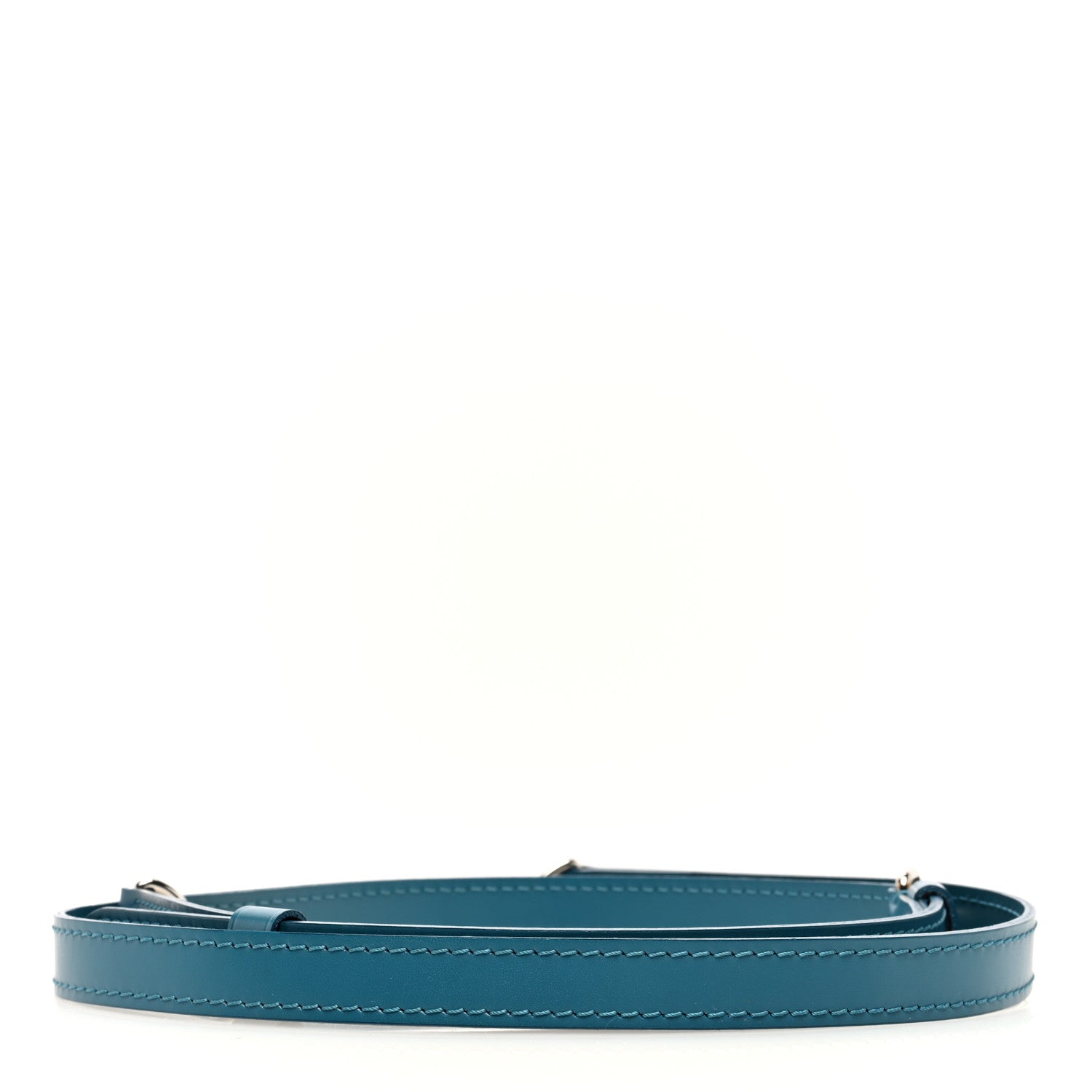 Louis Vuitton Calfskin Adjustable Shoulder Strap Cyan 2 of 3