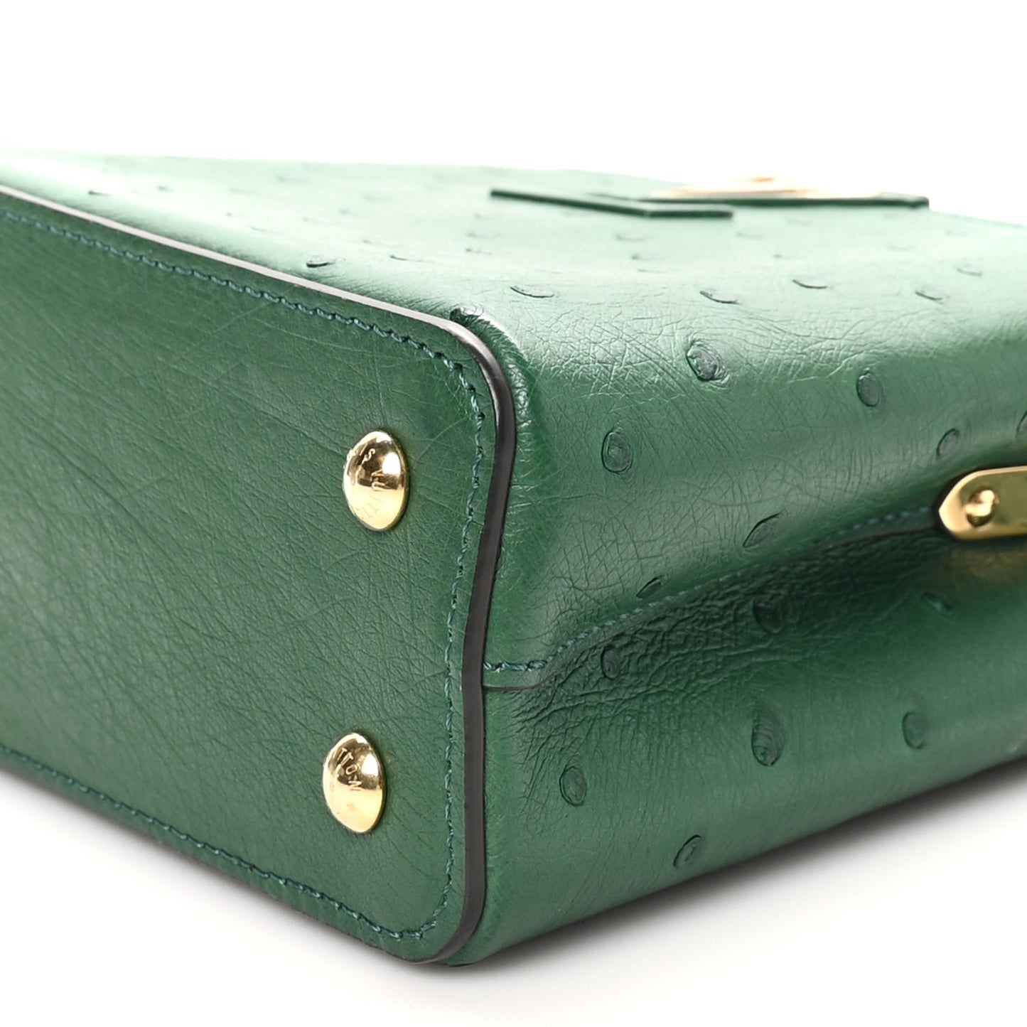 Ostrich Capucines Mini Mint