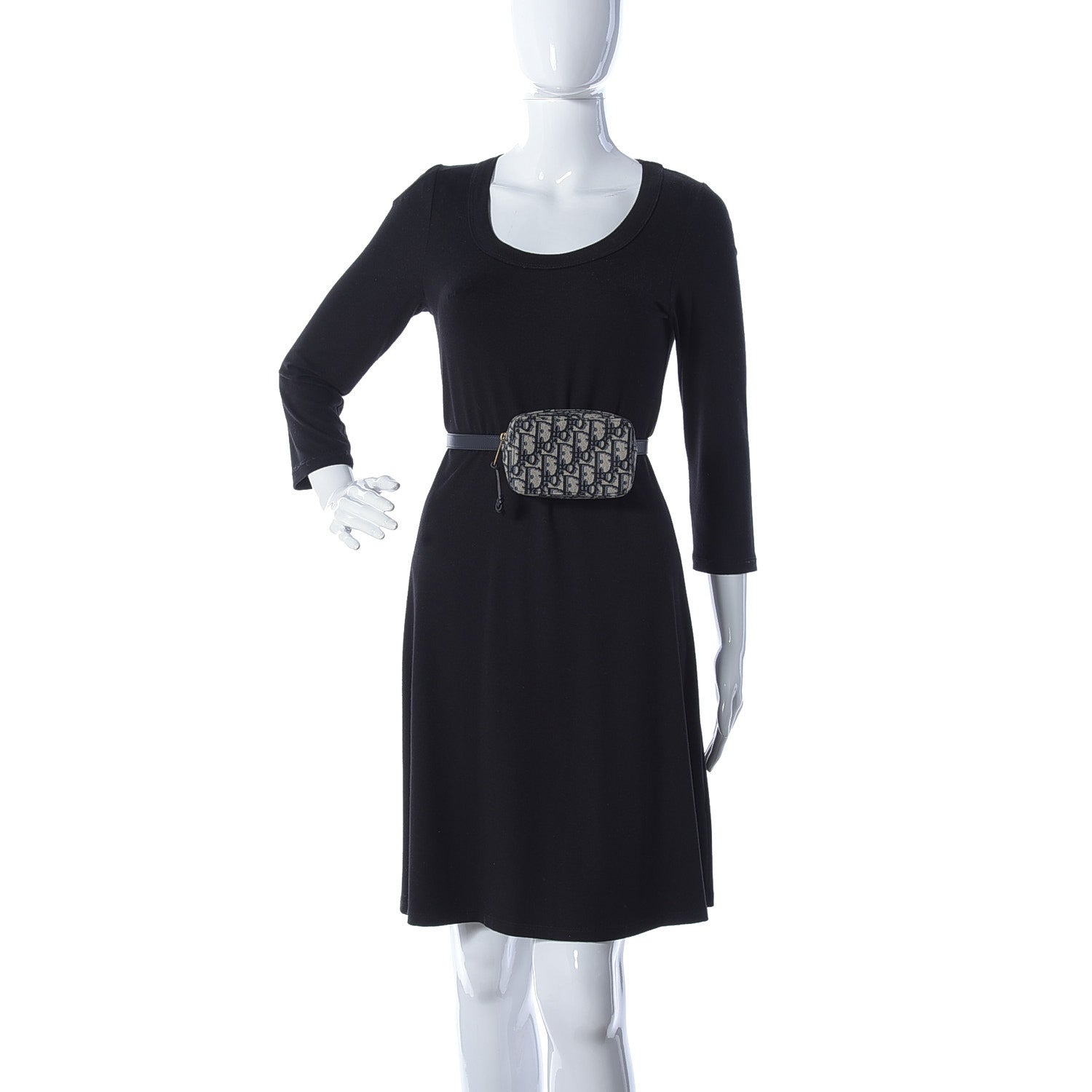 Christian Dior Oblique Belt Pouch Blue 2 of 10