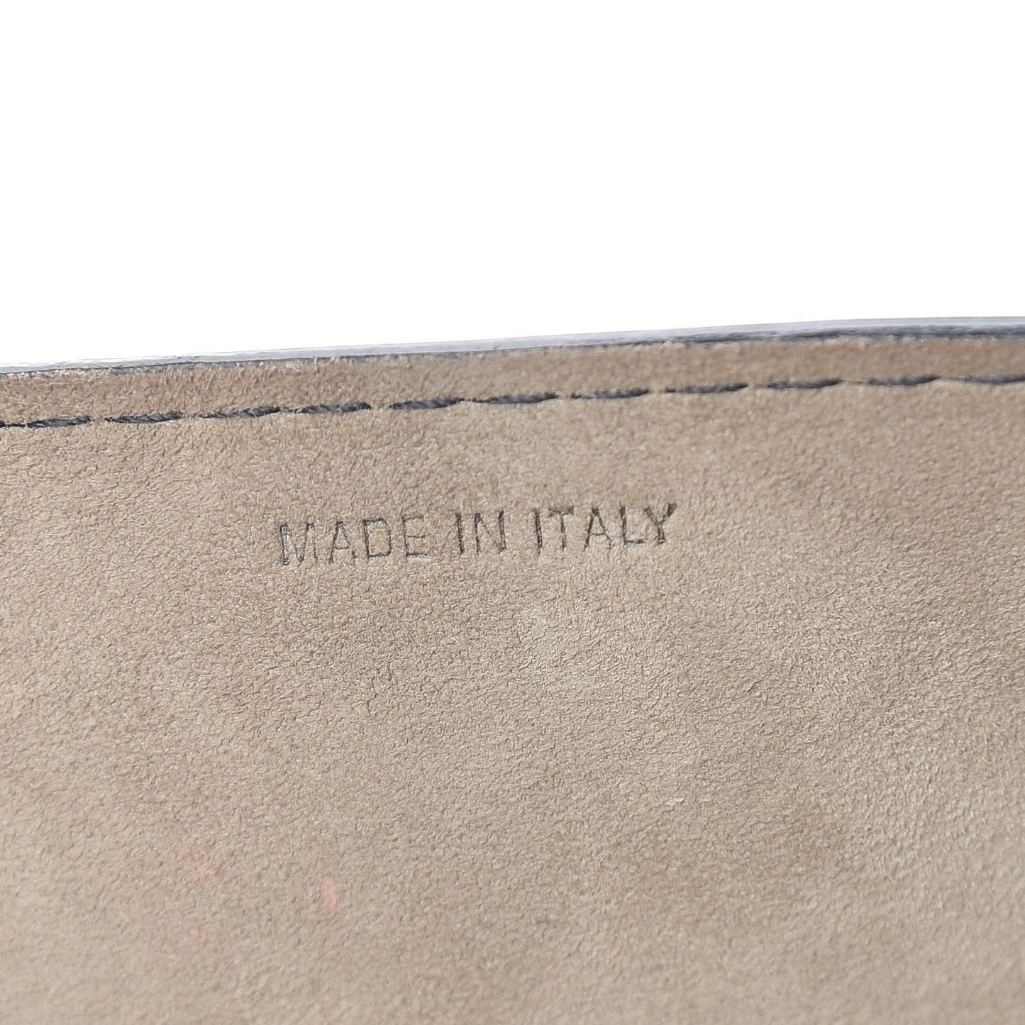 Metallic Calfskin Mini J'Adior Wallet On Chain Pouch Gold