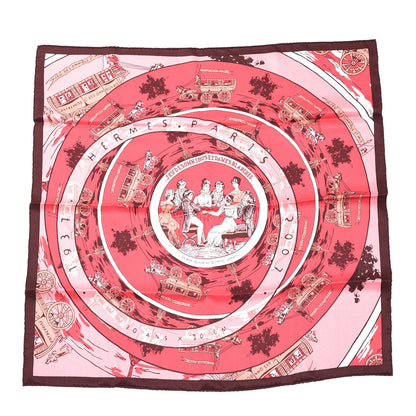 Hermes Silk Jeu de Omnibus et Dames Blanches Scarf 70 1 of 4