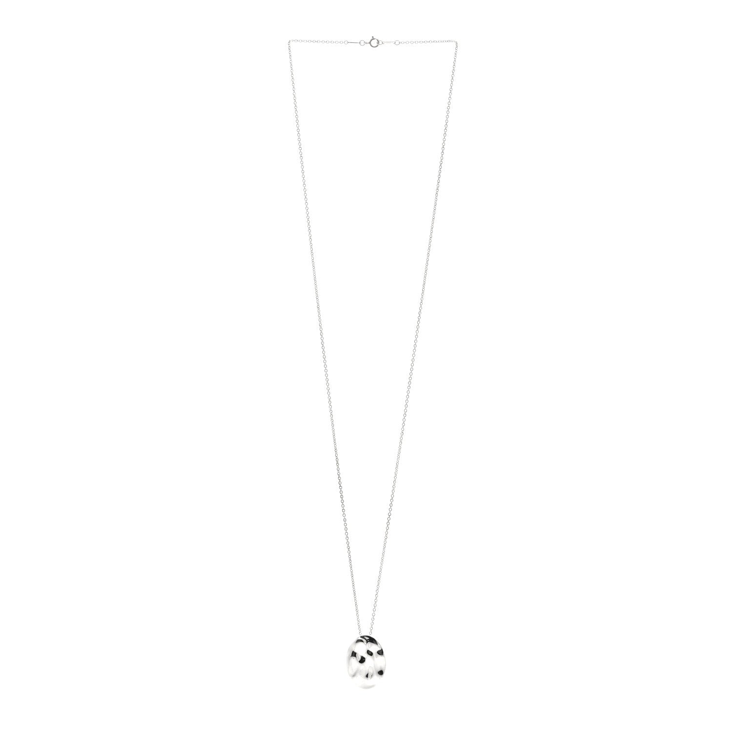 Tiffany Sterling Silver Zodiac Gemini Pendant Necklace 3 of 5