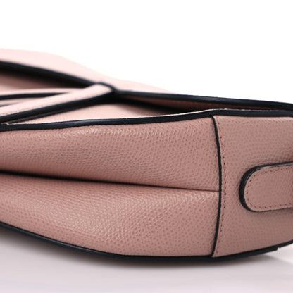 Christian Dior Grained Calfskin Saddle Bag Fard 5 of 9