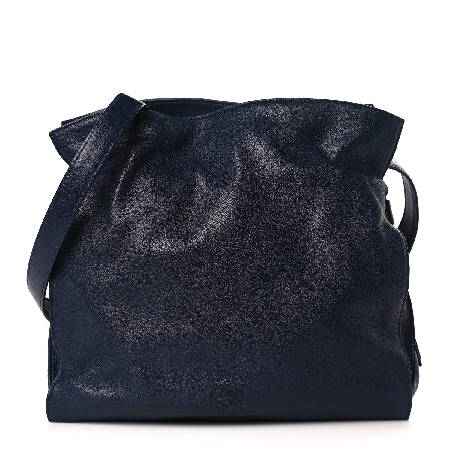 Loewe Calfskin Small Drawstring Bag Midnight Blue 1 of 8