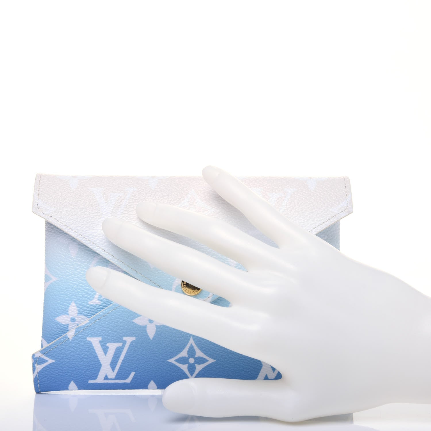 Louis Vuitton Monogram Giant By The Pool Medium Kirigami Pochette Insert Blue 2 of 11