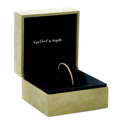 Van Cleef & Arpels 18K Yellow Gold Perlee Pearls of Gold Bracelet M 8 of 8