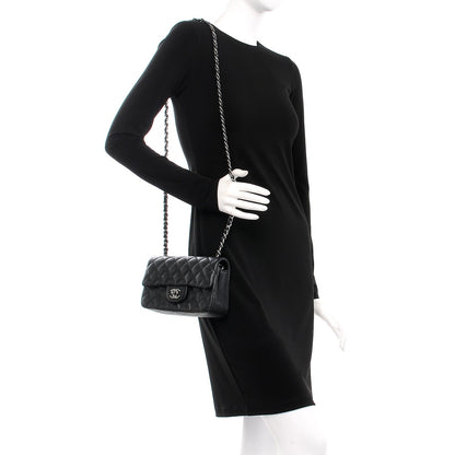 Chanel Iridescent Caviar Quilted Mini Rectangular Flap Black 2 of 8