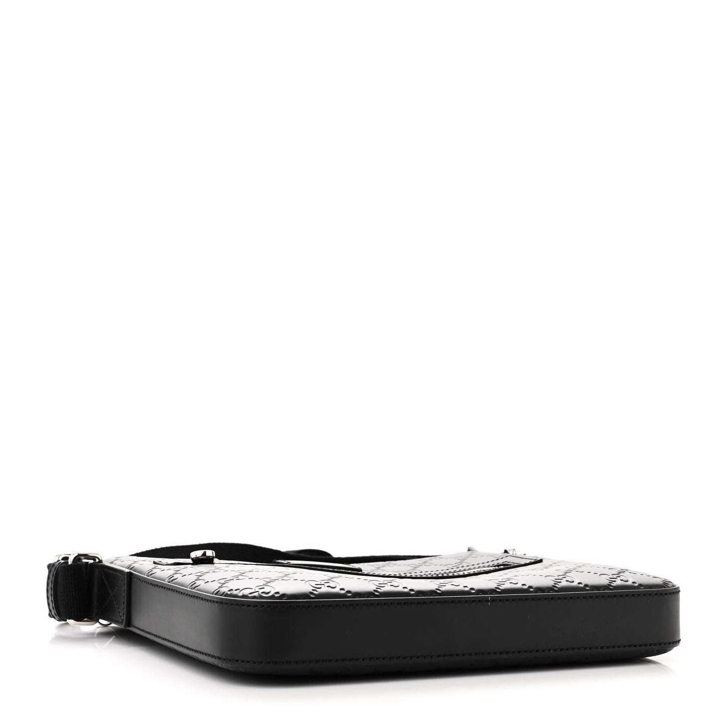 Guccissima Signature Small Messenger Bag Black