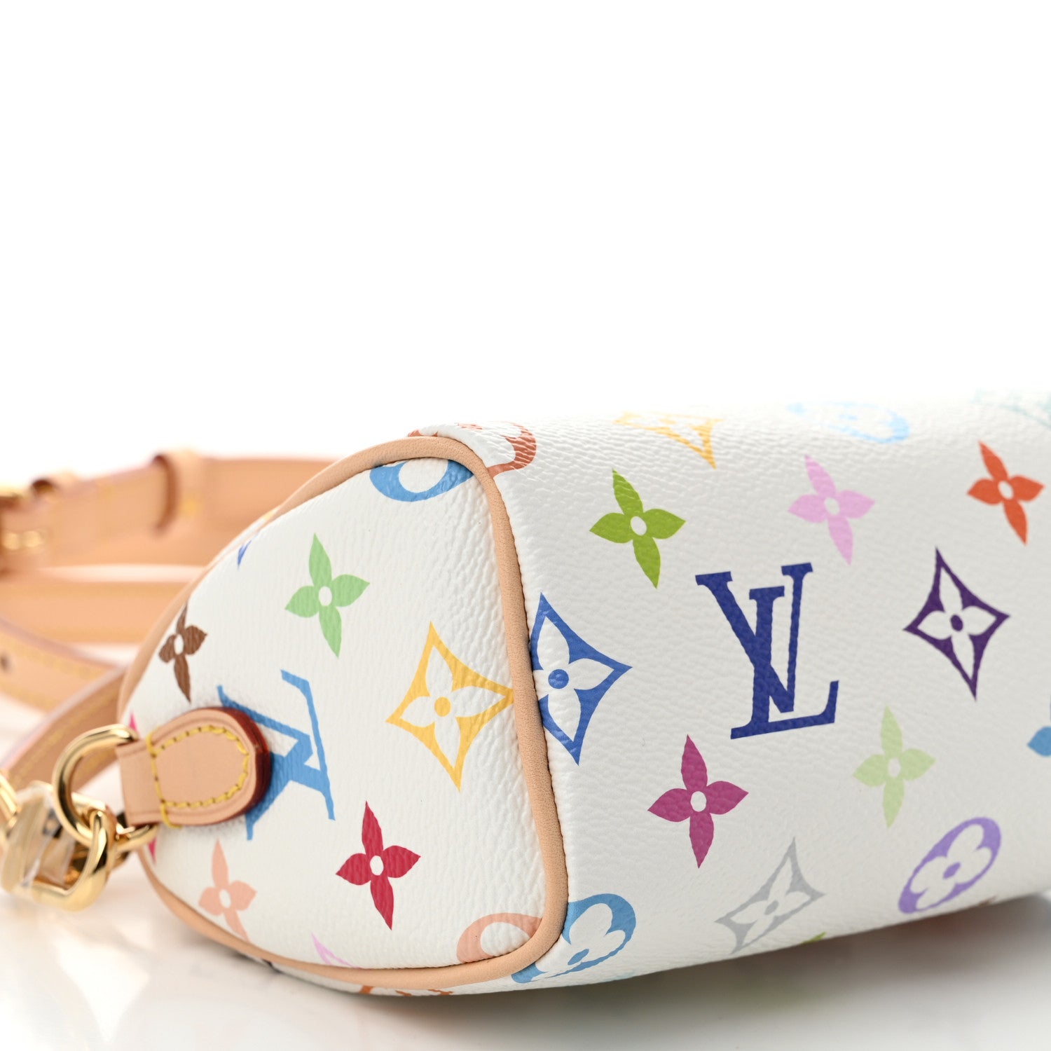 Louis Vuitton LV X TM Monogram Multicolor Nano Speedy White 8 of 10
