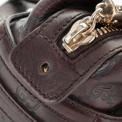 Gucci Guccissima Medium Wave Boston Dark Brown 9 of 9