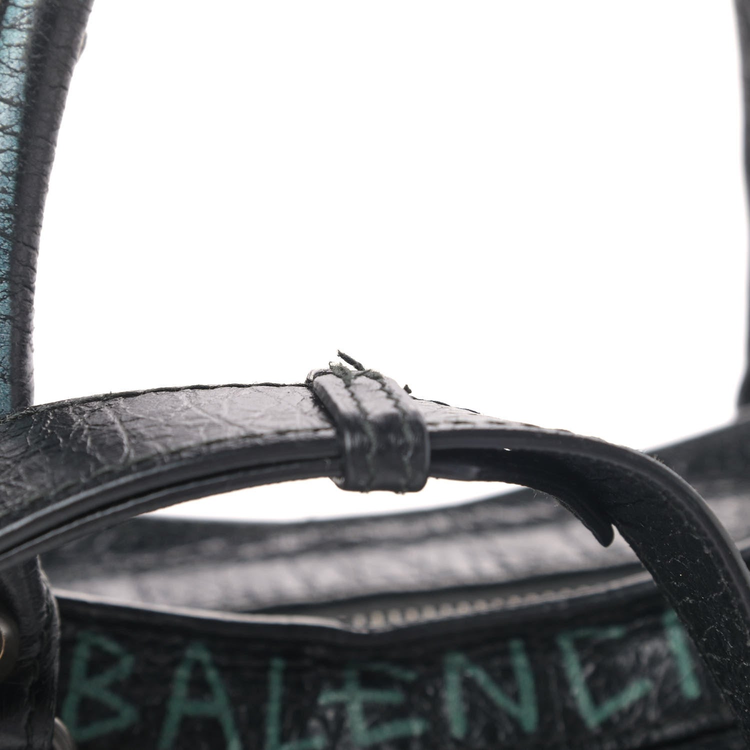 Balenciaga Agneau Graffiti All Over Classic Hardware S City Black Multicolor 6 of 6