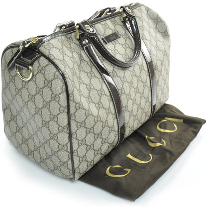 Gucci Monogram Medium Joy Boston Dark Brown 4 of 9
