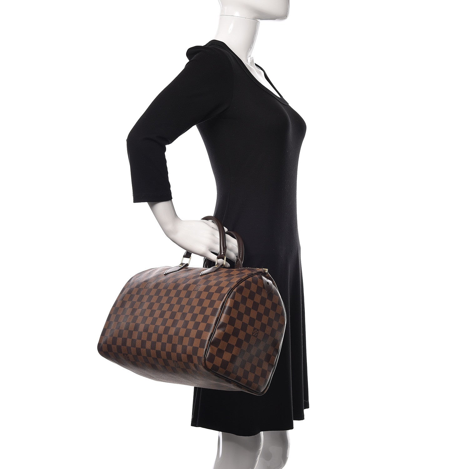 Louis Vuitton Damier Ebene Speedy 35 2 of 10