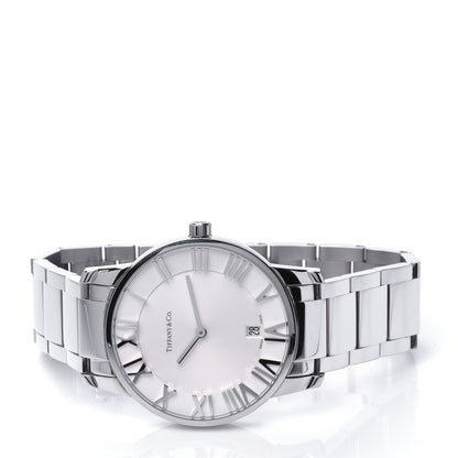 Tiffany Stainless Steel 37mm Atlas 2-Hand Quartz Watch 2 of 5