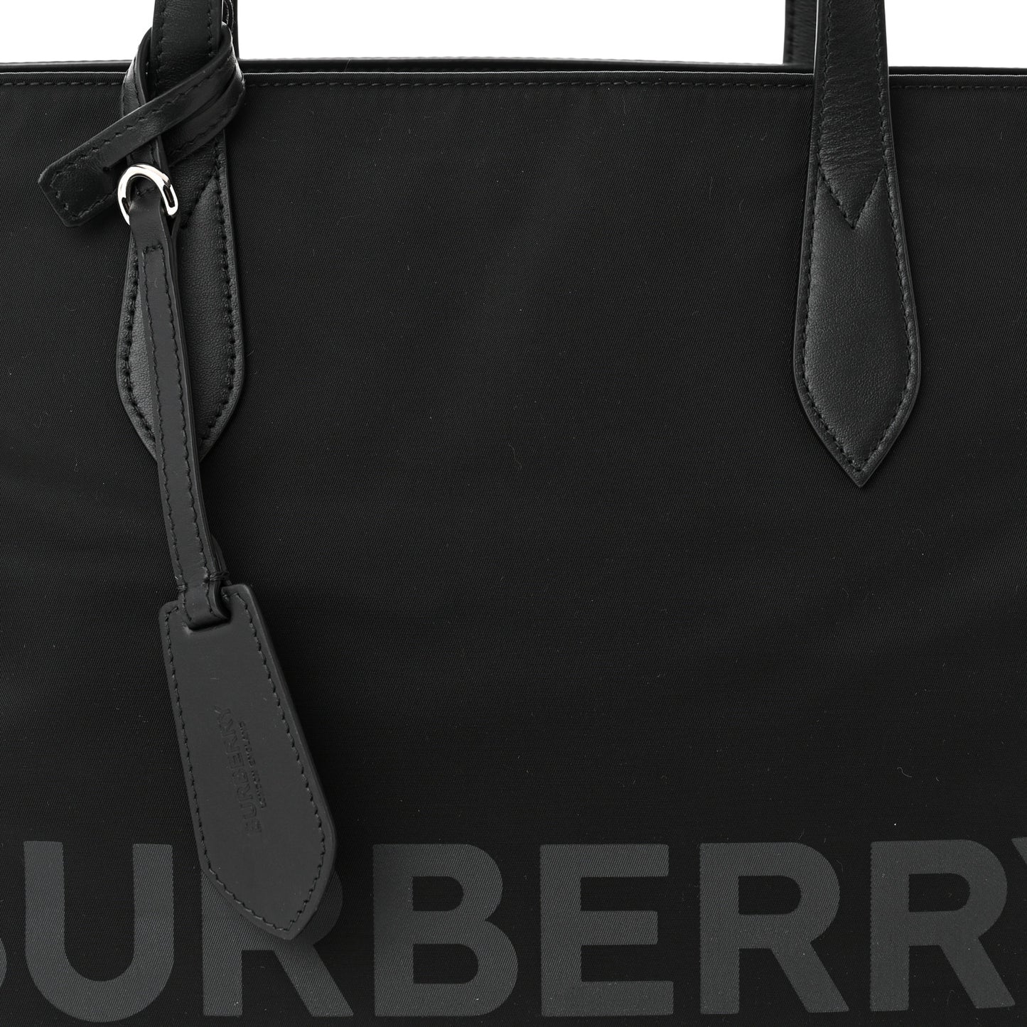 Nylon Logo Medium Ardwell Tote Black