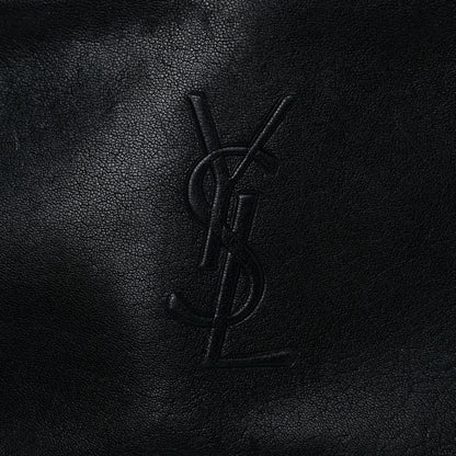 Saint Laurent Lambskin Monogram Small Lou Camera Bag Black 10 of 11