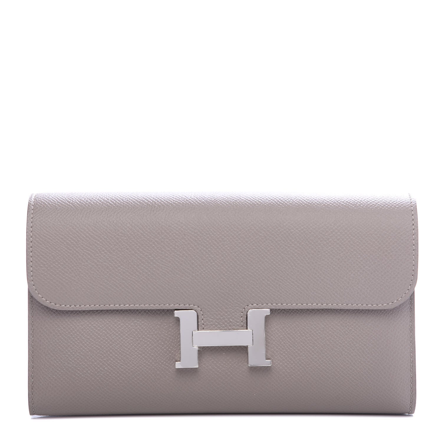 Hermes Epsom Constance Long Wallet Gris Asphalte 1 of 16