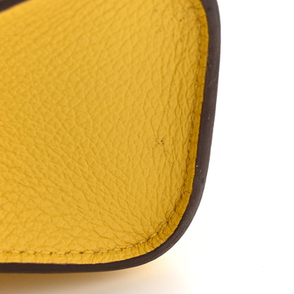 Hermes Evercolor Chaine d'Ancre Zipengo PM Toiletry Pouch Jaune De Naples 10 of 10