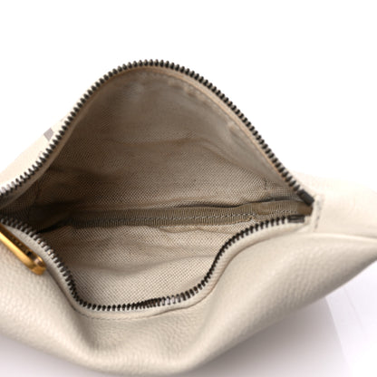 Gucci Grained Calfskin Small Logo Belt Bag White 5 of 9