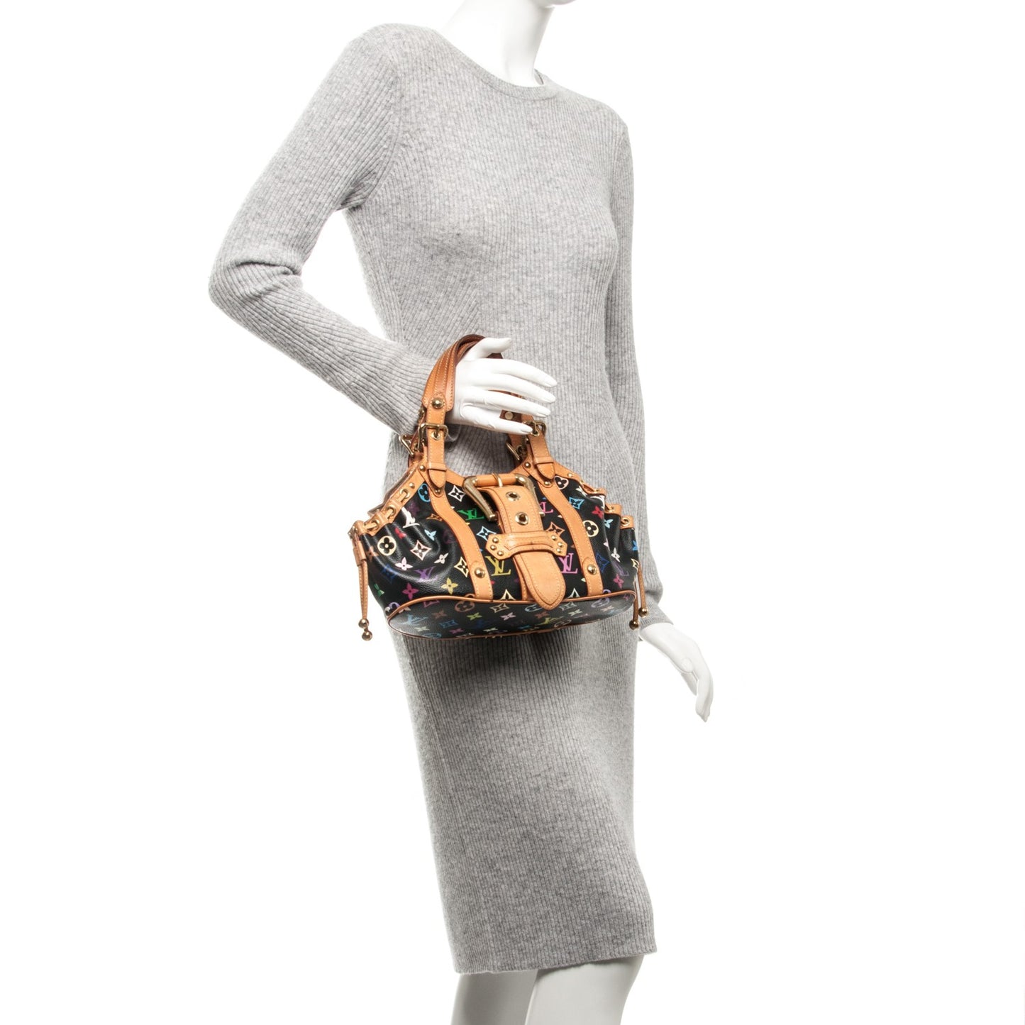 Monogram Multicolor Theda GM Black