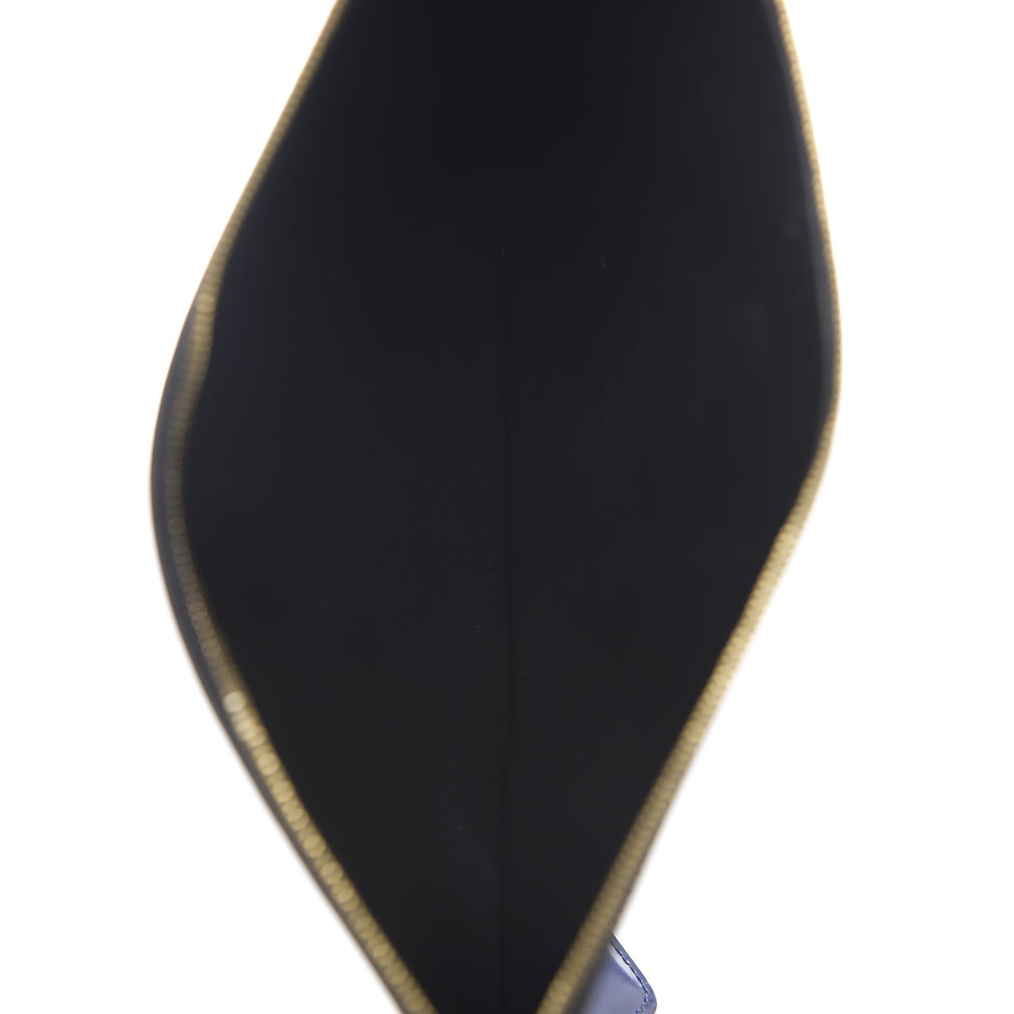 Smooth Calfskin Zip Pouch Indigo