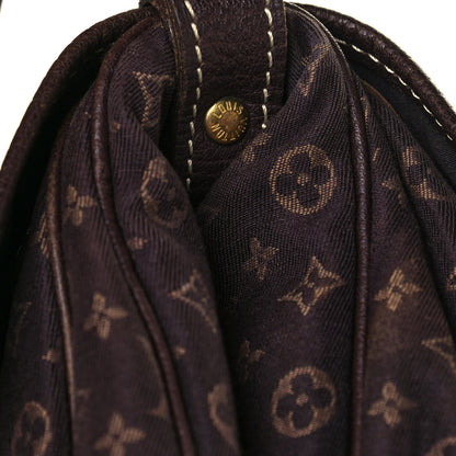 Louis Vuitton Monogram Mini Lin Saumur Ebene 13 of 14