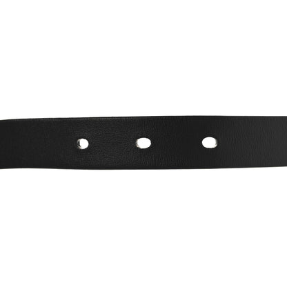 Christian Dior Calfskin 30 Montaigne Belt 95 38 Black 6 of 7
