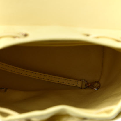 Chanel Caviar Quilted Filigree Backpack Yellow 4 of 8