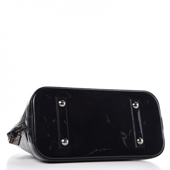 Louis Vuitton Vernis Alma PM Noir Magnetique 4 of 11