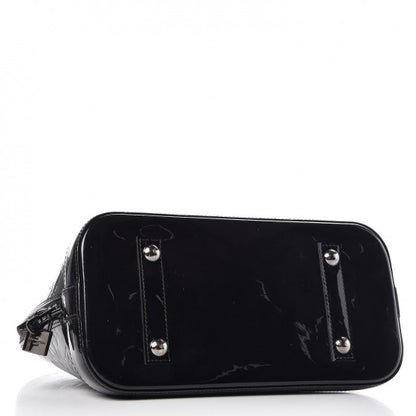 Louis Vuitton Vernis Alma PM Noir Magnetique 4 of 11