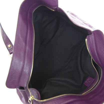 Gucci Leather Blondie Satchel Purple 7 of 7