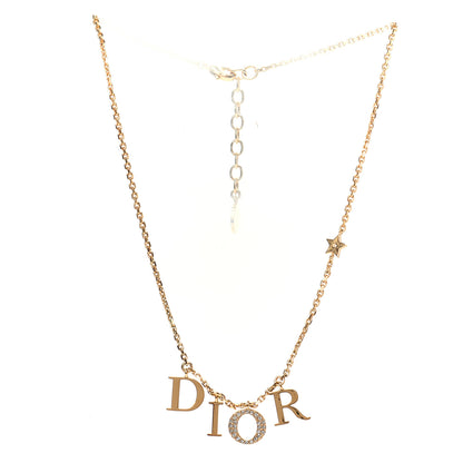Christian Dior Crystal Dio(r)evolution Necklace Gold 3 of 5