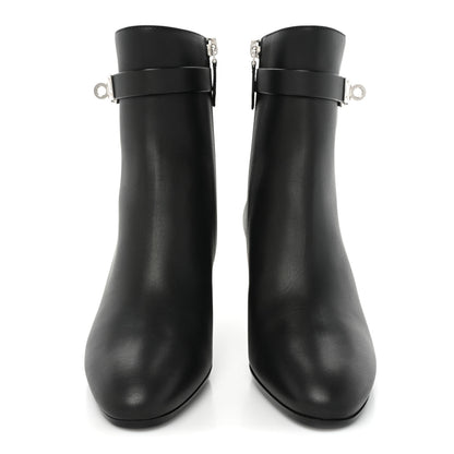Hermes Calfskin Saint Germain Ankle Boots 36 Black 2 of 9