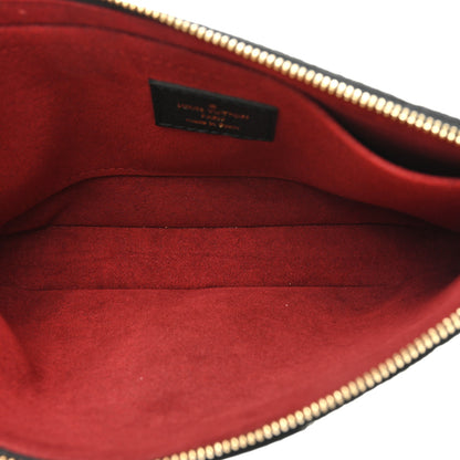 Louis Vuitton Empreinte Monogram Giant Multi Pochette Accessories Black Beige 5 of 11