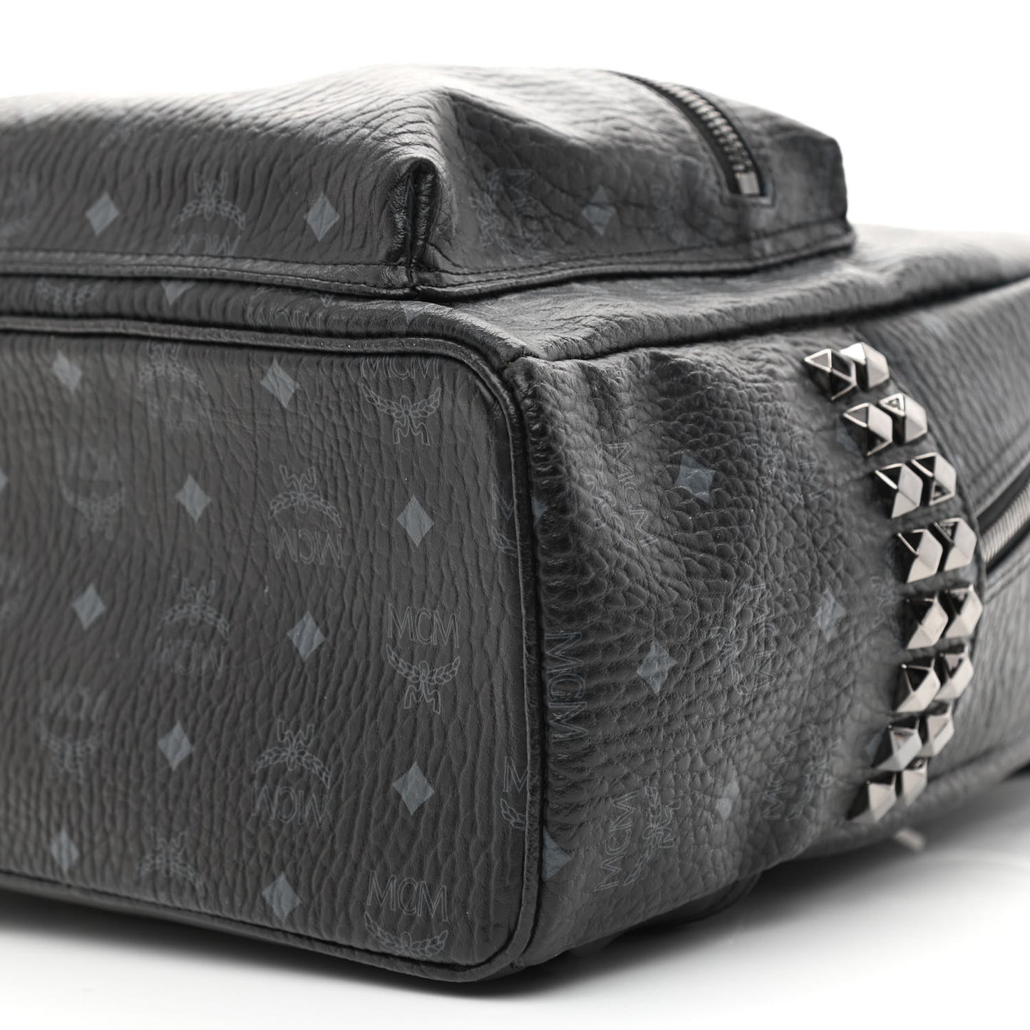 Visetos Medium Side Studs Stark Backpack Black