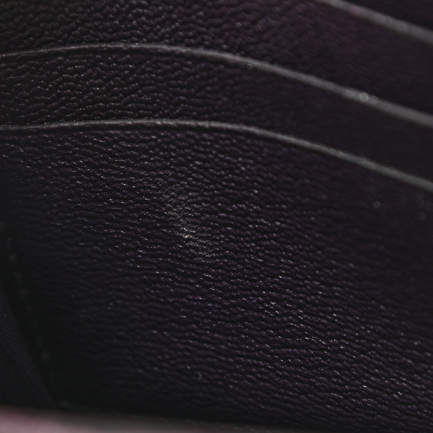 Matte Alligator Kelly Longue Wallet Prunoir