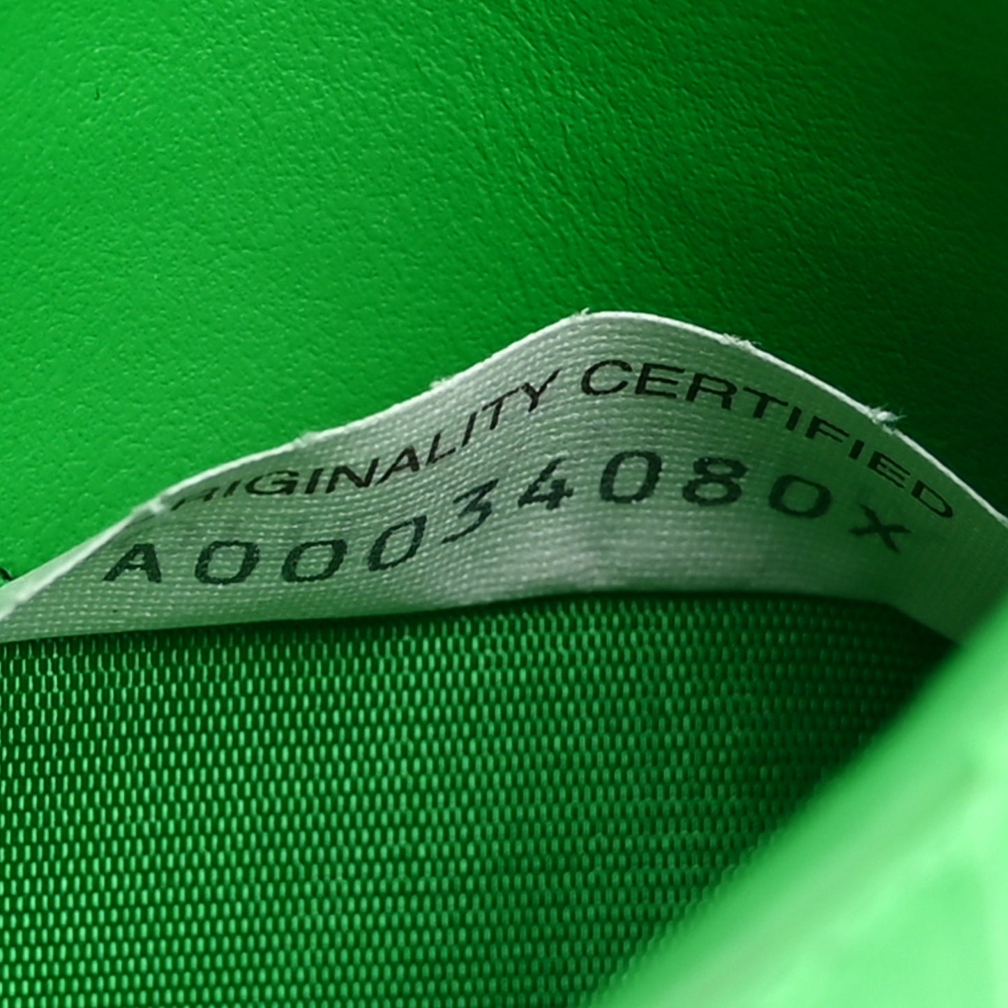 Nappa Maxi Intrecciato Zip Card Holder Parakeet