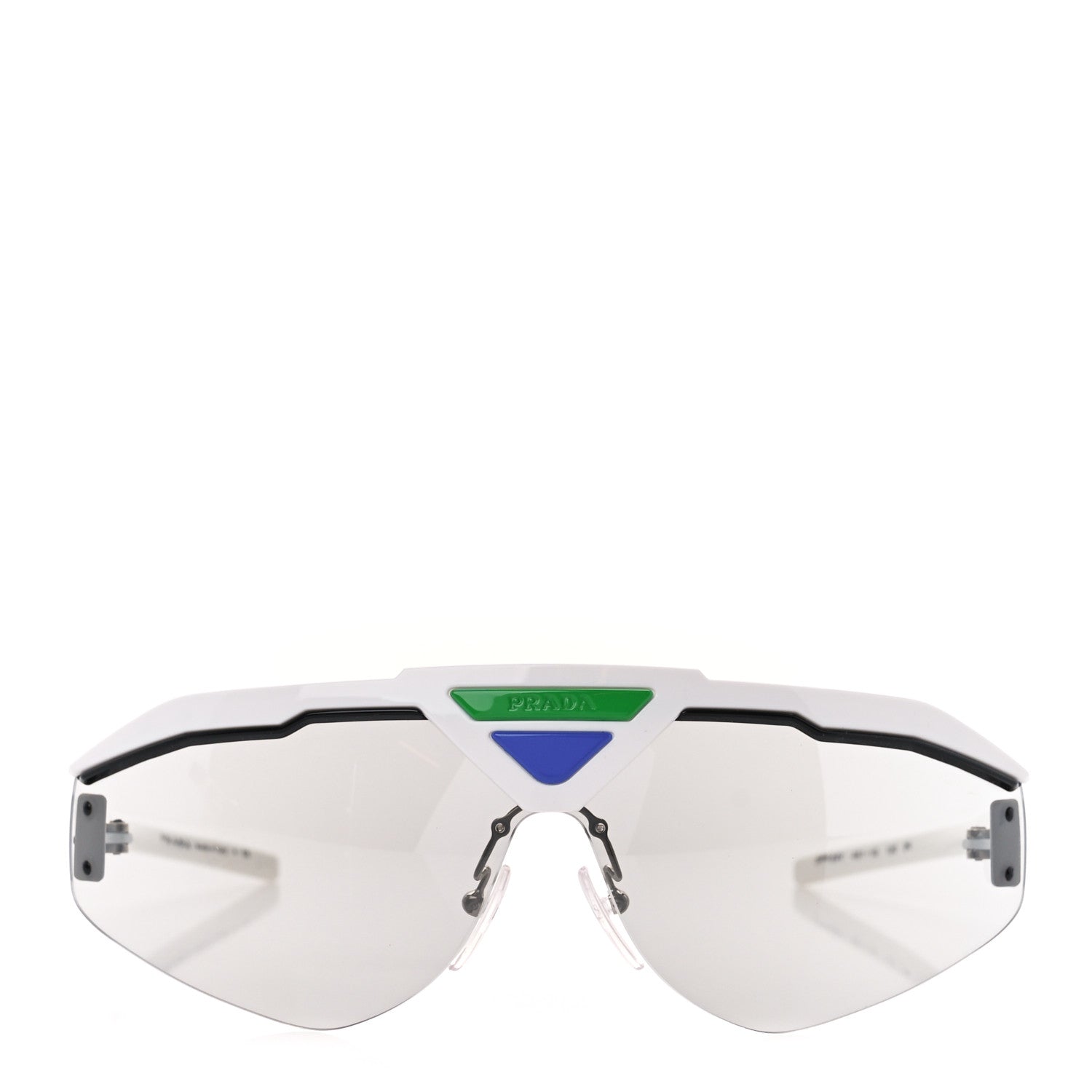 Prada Acetate Impavid Sport Sunglasses SPR 69V White 2 of 8
