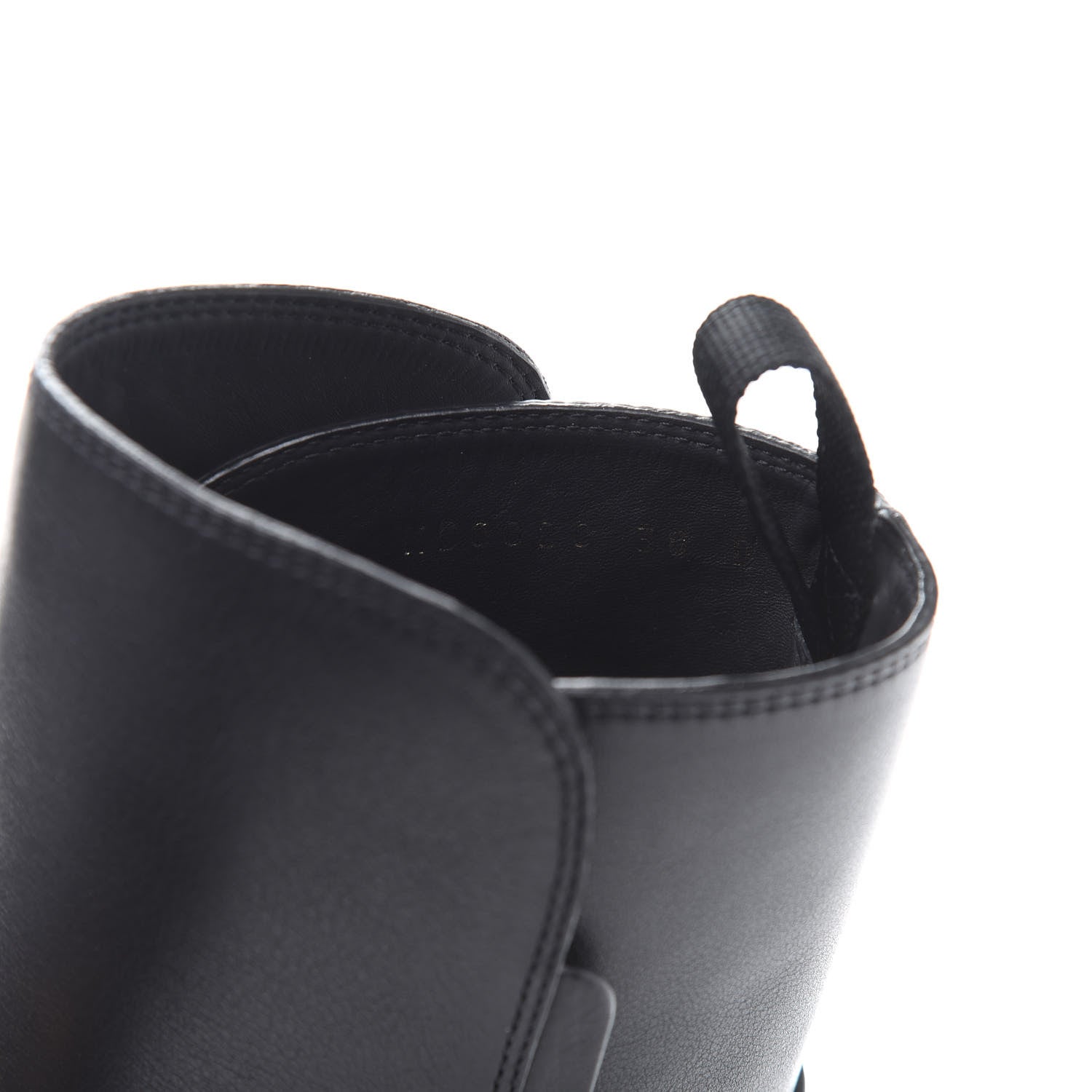 Christian Dior Calfskin Empreinte Ankle Boot 38 Black 8 of 8