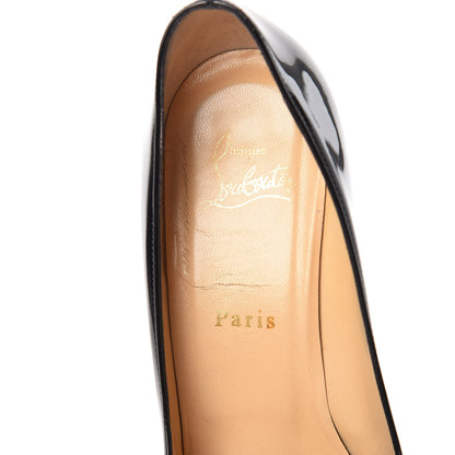Christian Louboutin Patent Simple 100 Pumps 38 Black 12 of 14