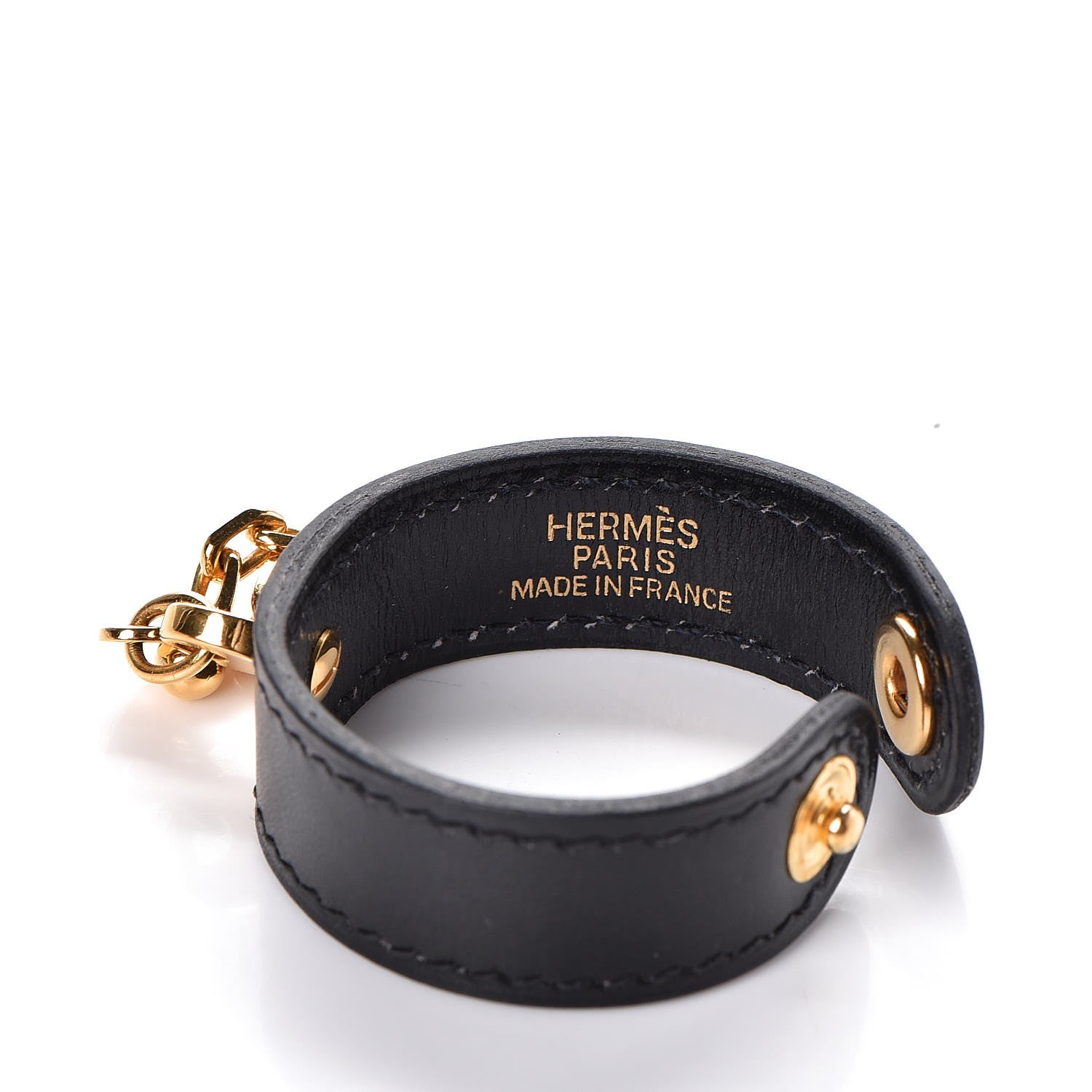 Hermes Box Glove Holder Charm Black 5 of 7
