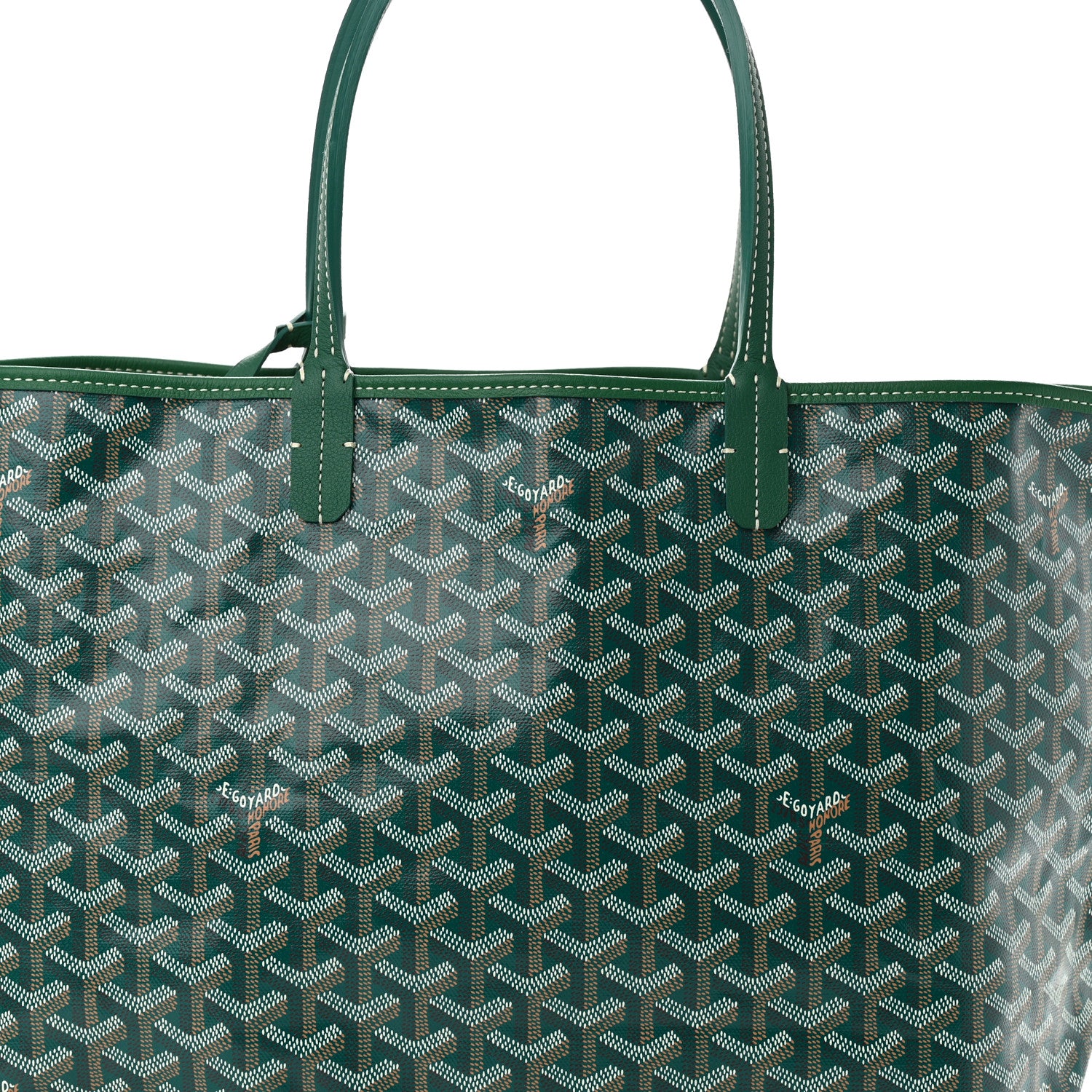 Goyard Goyardine Saint Louis PM Green 9 of 11