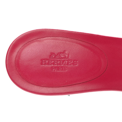 Hermes Horse Hair Oasis Sandals 37 Rose Fuchsia 6 of 9