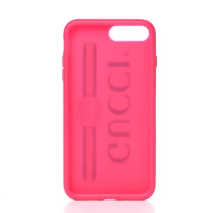 Gucci Rubber Print iPhone 7/8 Plus Case Pink 3 of 4