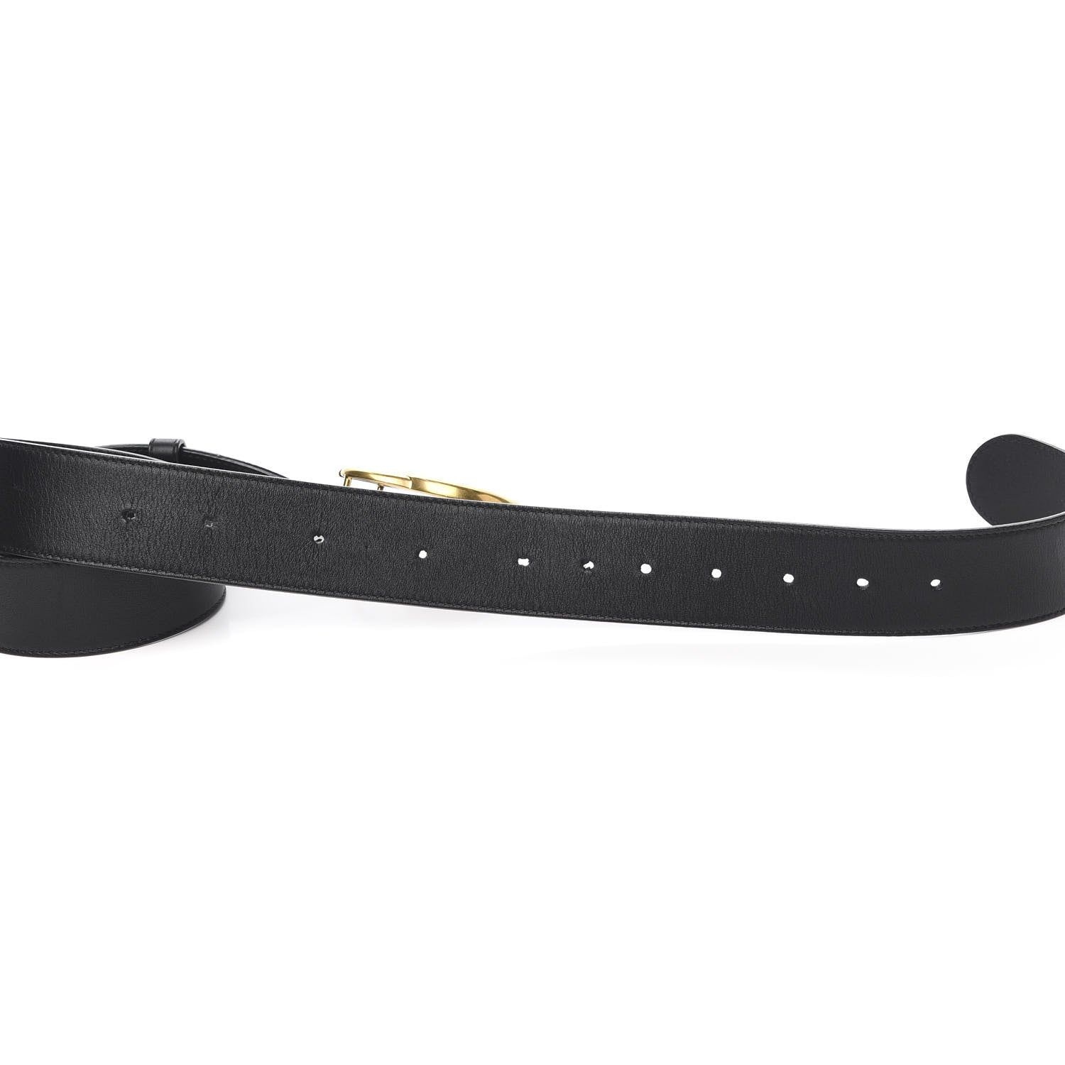 Gucci Calfskin Double G 40mm Belt 85 34 Black 3 of 5