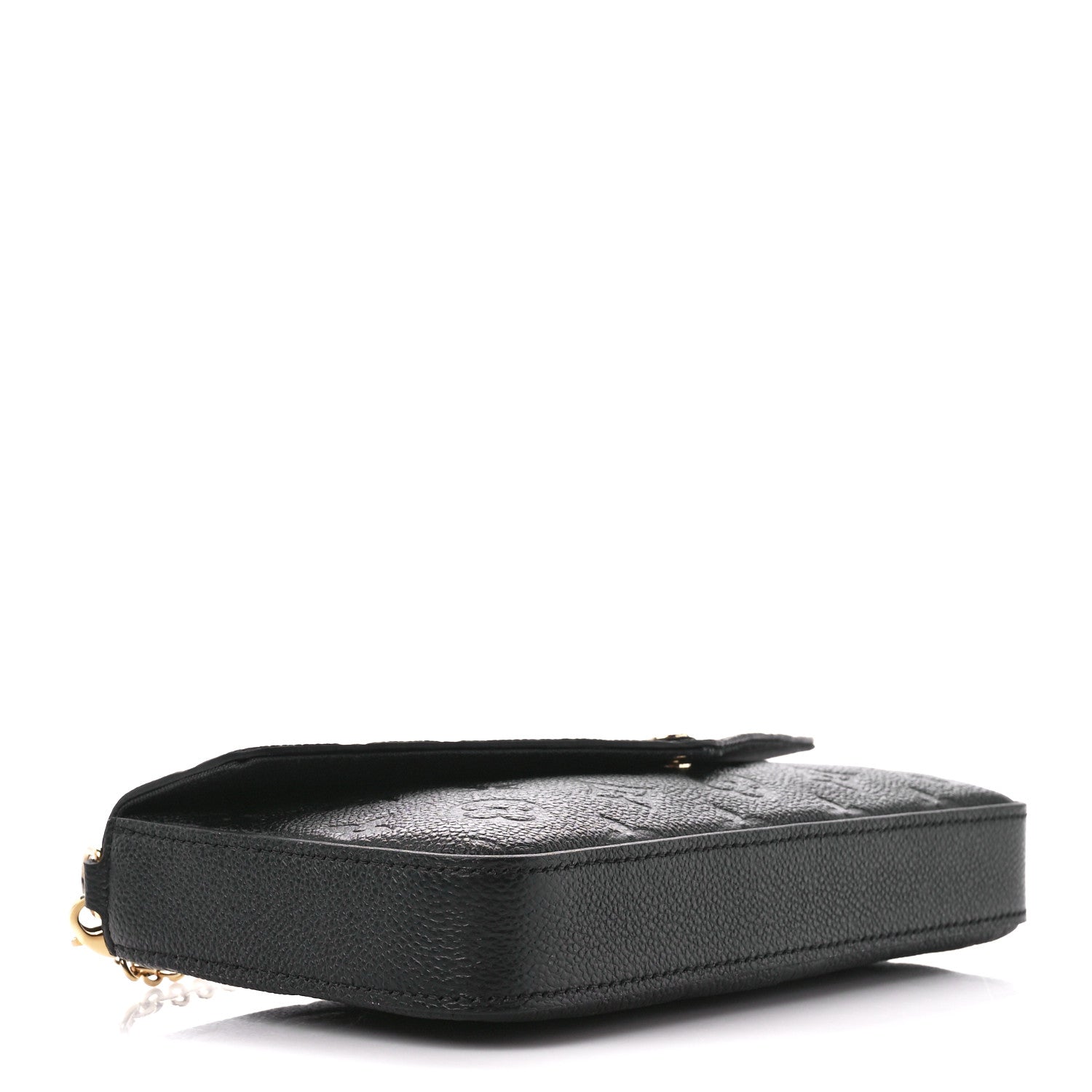 Louis Vuitton Empreinte Pochette Felicie Chain Wallet Black 5 of 14