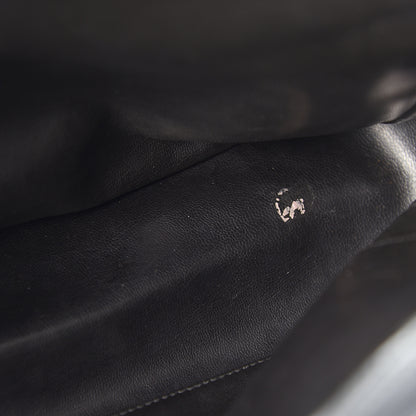 Chanel Lambskin Quilted Shopping Tote Black 5 of 8