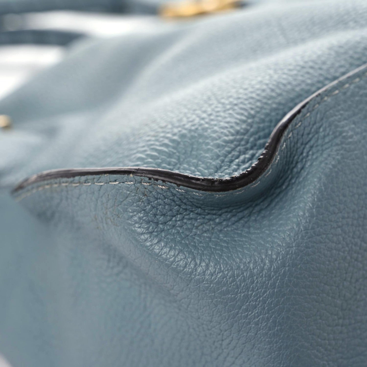 Chloe Calfskin Medium Marcie Satchel Cloudy Blue 6 of 17