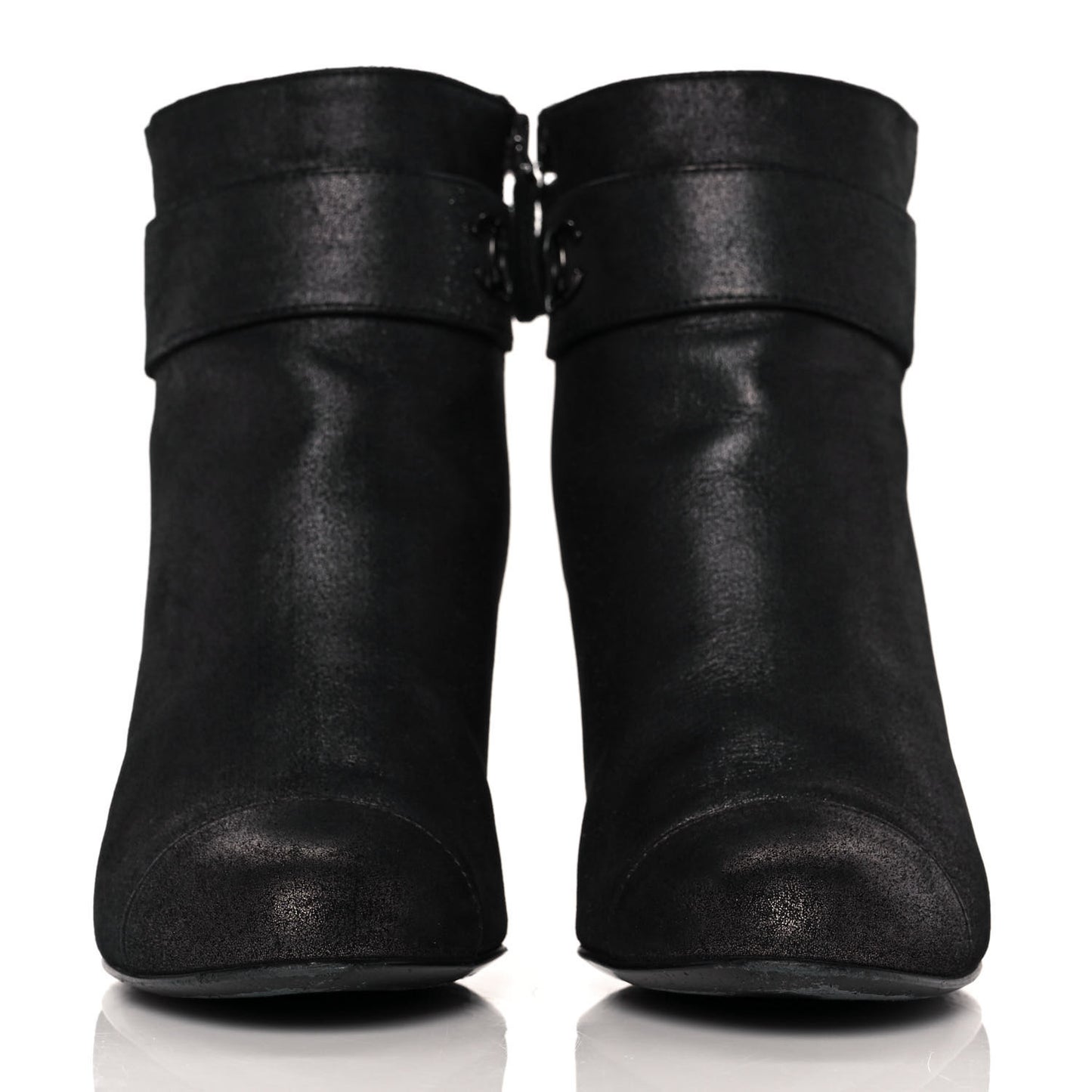 Suede CC Ankle Boots 35.5 Black