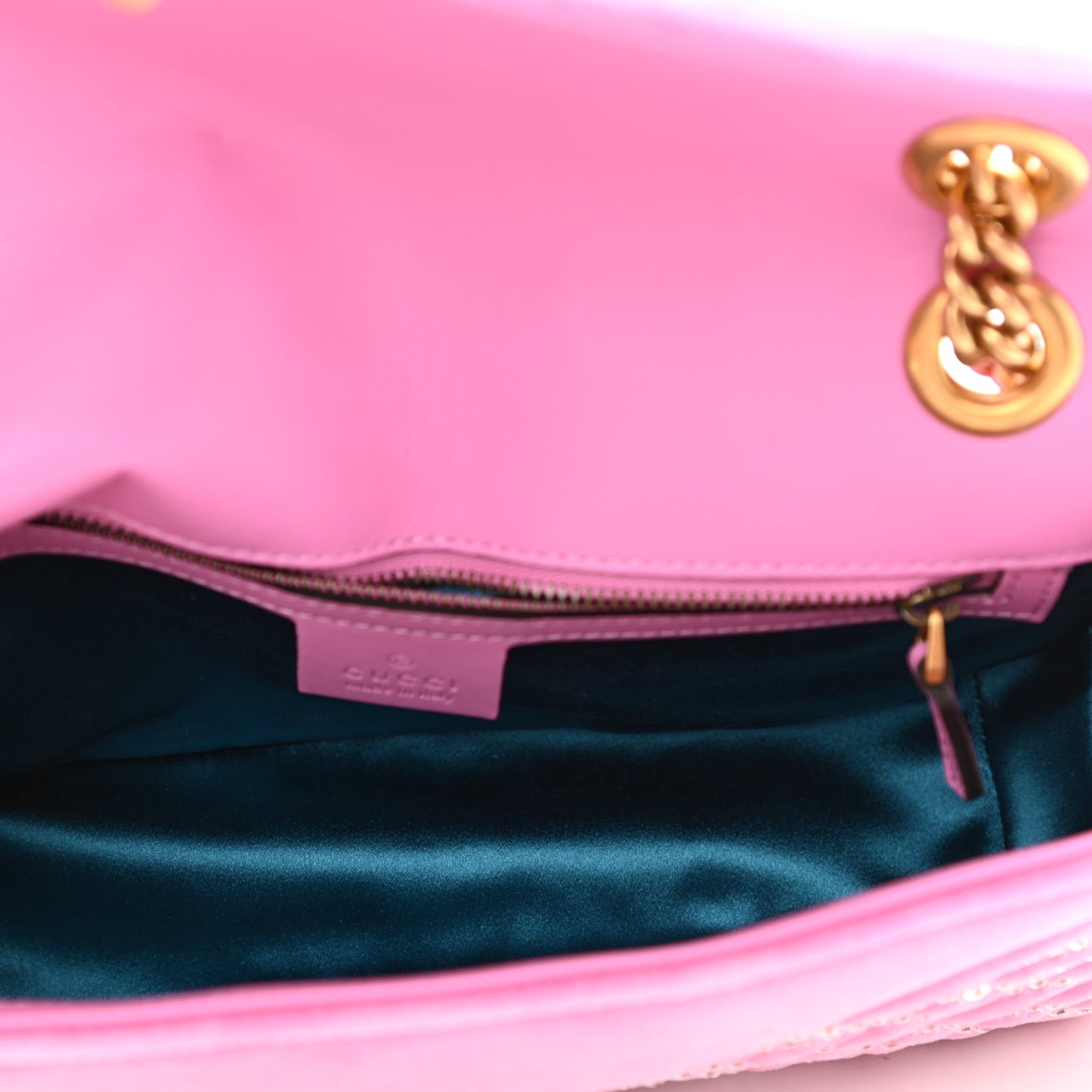 Velvet Matelasse Marquise Crystals Embroidered Small GG Marmont Shoulder Bag Malva